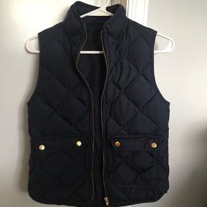 Navy Blue Jcrew Vest size XS